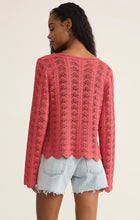 Azura Crochet Top Persimon