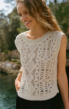Baroque Crochet Sweater Top