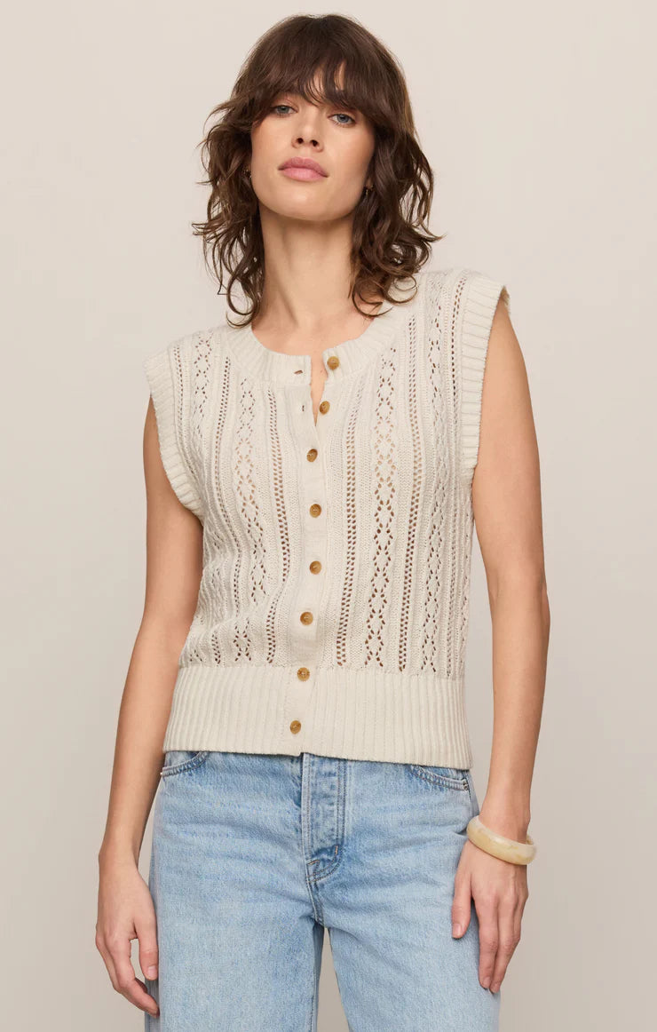 Cabot Crochet Vest