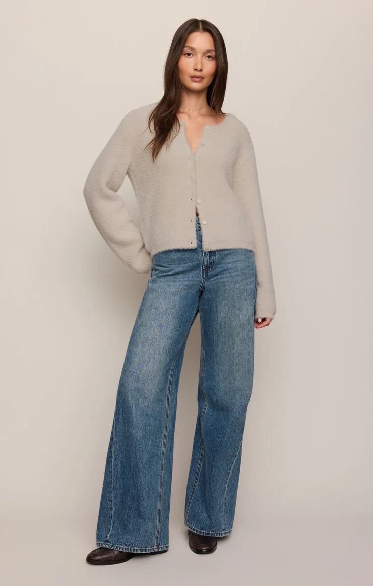 Winterglow Cardigan Frosted Pearl