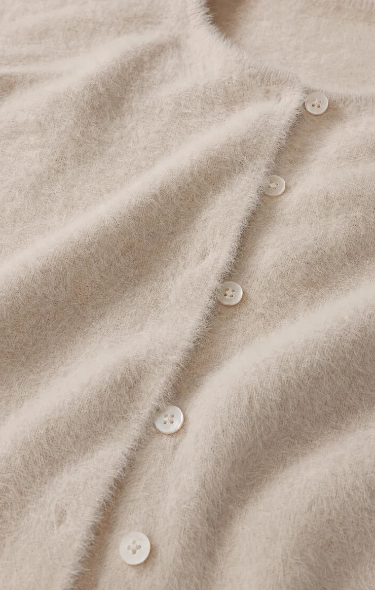 Winterglow Cardigan Frosted Pearl