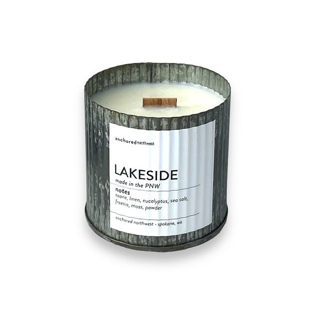 Lakeside Rustic Vintage Candle