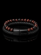 Squad Black Red Tiger Bracelet