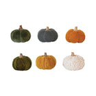 Cotton Blend Boucle/Velvet Pumpkin