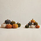 Cotton Blend Boucle/Velvet Pumpkin