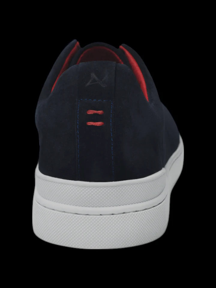 Clift Navy Suede Slip-On Shoe