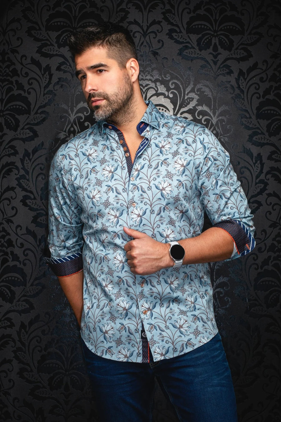Harrington Steel Blue