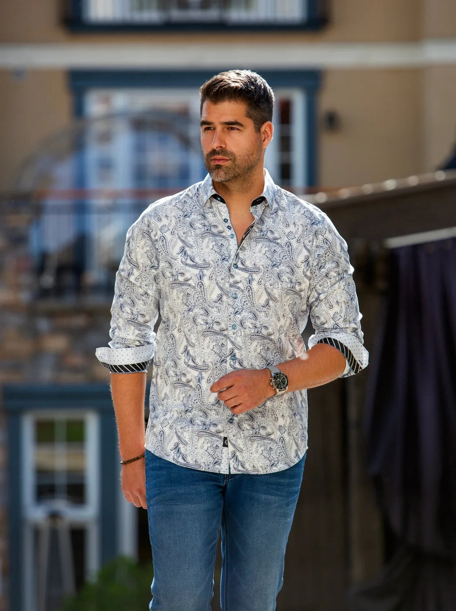 Ravel Woven Shirt Light Blue
