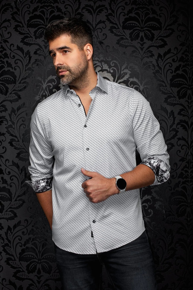 Robroy Woven Shirt White Black