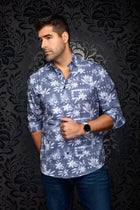 Travis Denim Knit Shirt