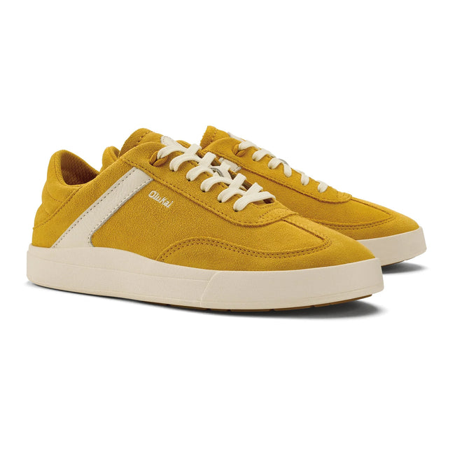 Olukai - Womens Ha'Upu Mustard/Off White