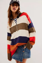 Coastal Stripe Pullover Set Sail Combo