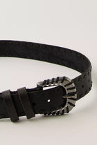 Holt Leather Belt Black