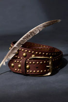 We The Free Sola Stud Belt Cognac