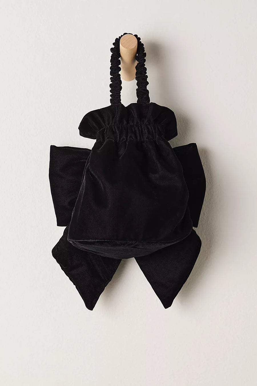 Belle Velvet Bow Bag