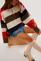 Coastal Stripe Pullover Set Sail Combo