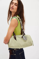 Sierra Suede Shoulder Bag Sage