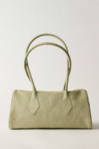 Sierra Suede Shoulder Bag Sage