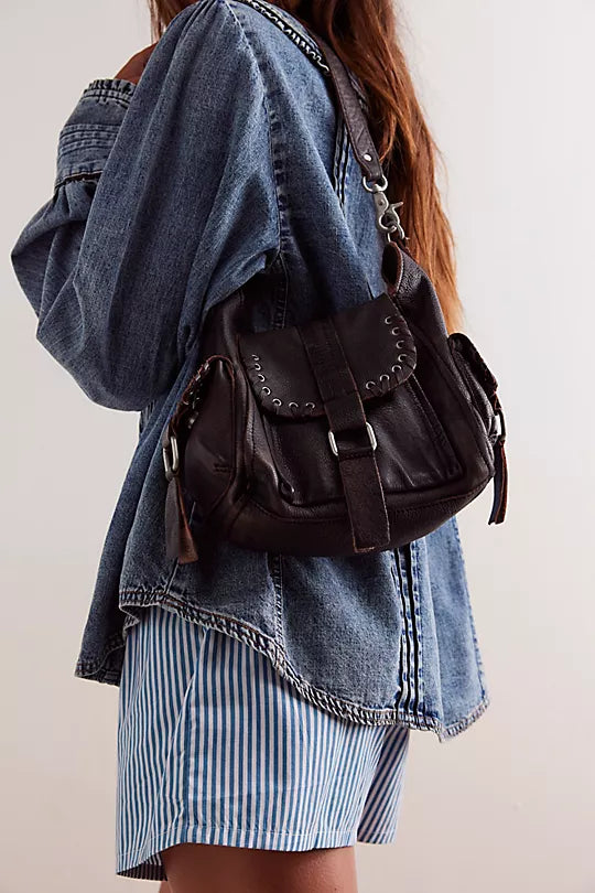 Free People - Baby Leigh Distressed Tote