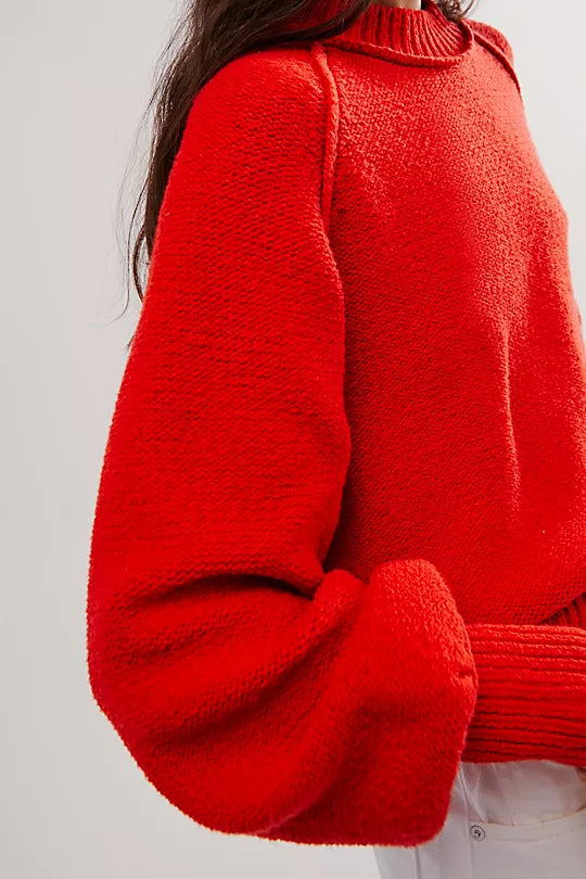 Riley Pullover Fiery Red