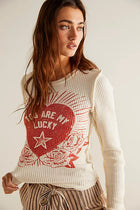 Lucky Locket Tee Ivory