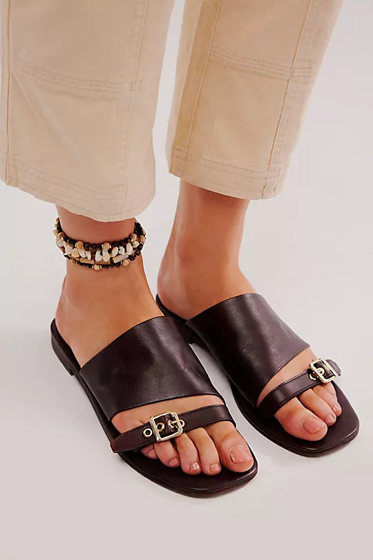 Mila Minimal Flat Sandals