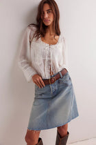 Suzy Denim Midi Sun Stoned Blue