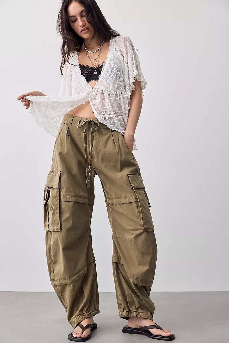 Reef Curved Cargo Twill Pants
