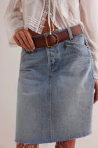 Suzy Denim Midi Sun Stoned Blue