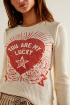 Lucky Locket Tee Ivory