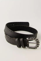 Holt Leather Belt Black