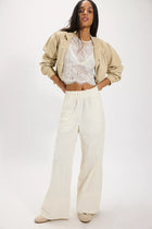 Days End Linen Pull On Pants