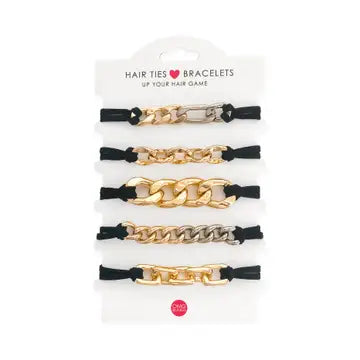 Bling Hair Ties set of 5