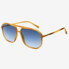 Billie Aviator Sunglasses - Light Brown Lenses