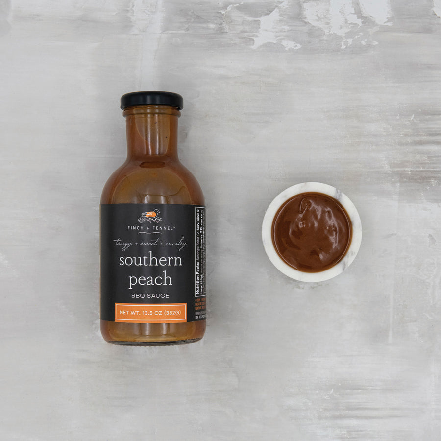 Southern Peach BBQ Sauce - Finch & Fennel