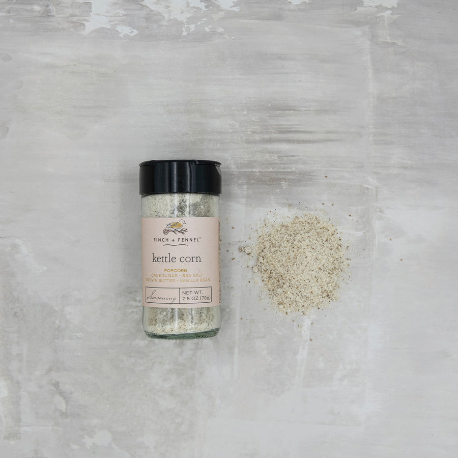 Kettle Corn Popcorn Seasoning - Finch & Fennel