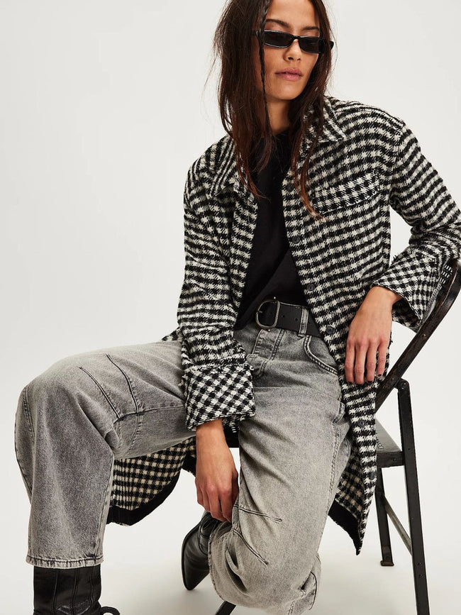 Get Around Houndstooth Shirt