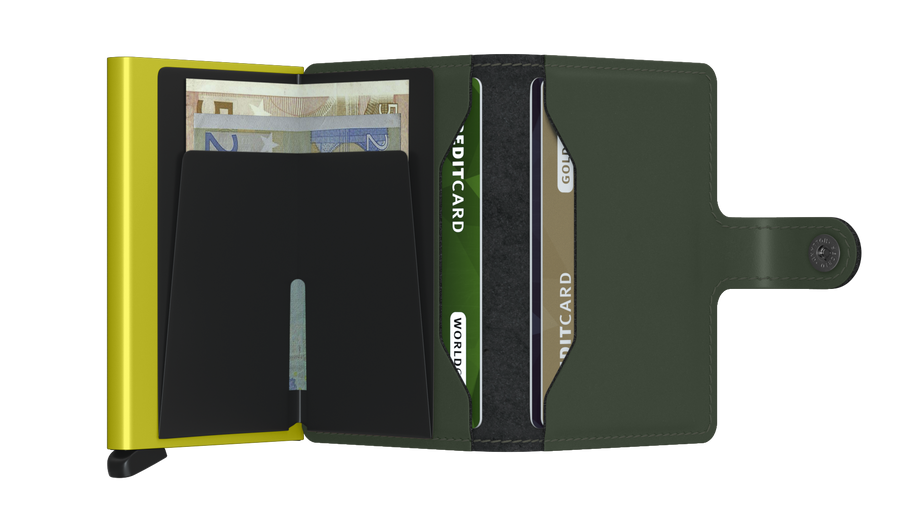 Secrid Miniwallet Matte Green & Lime