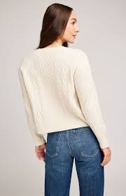 Aspen Pullover Sweater - Cream