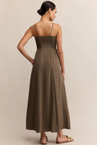 Angel Eyes Midi Dress in Tiki