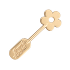 Poppy and Pout Lip Spatula Gold Daisy