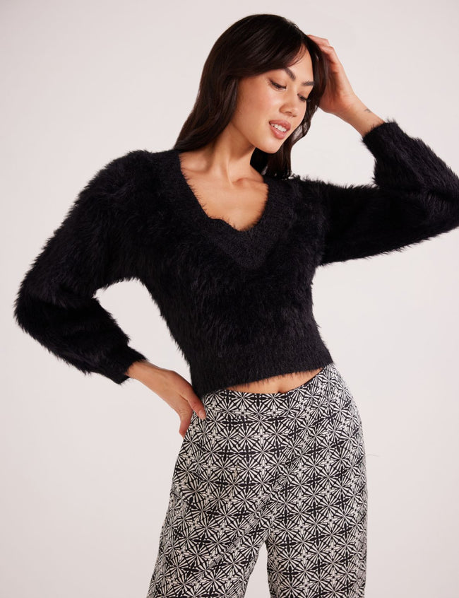 Maisie Fluffy Knit Sweater