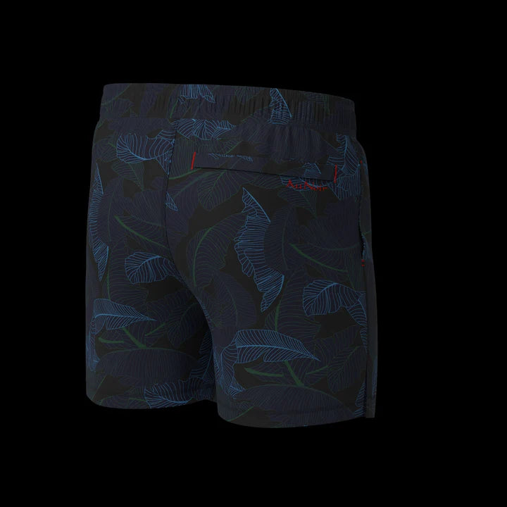 Dortona Black Green Swim Shorts