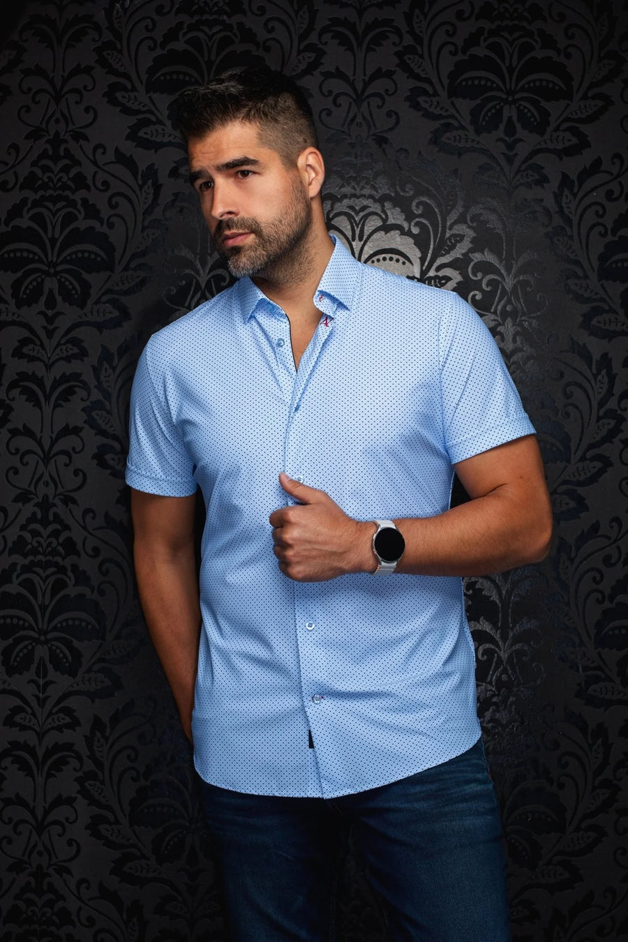 Nylon SS Nick Geo Blue