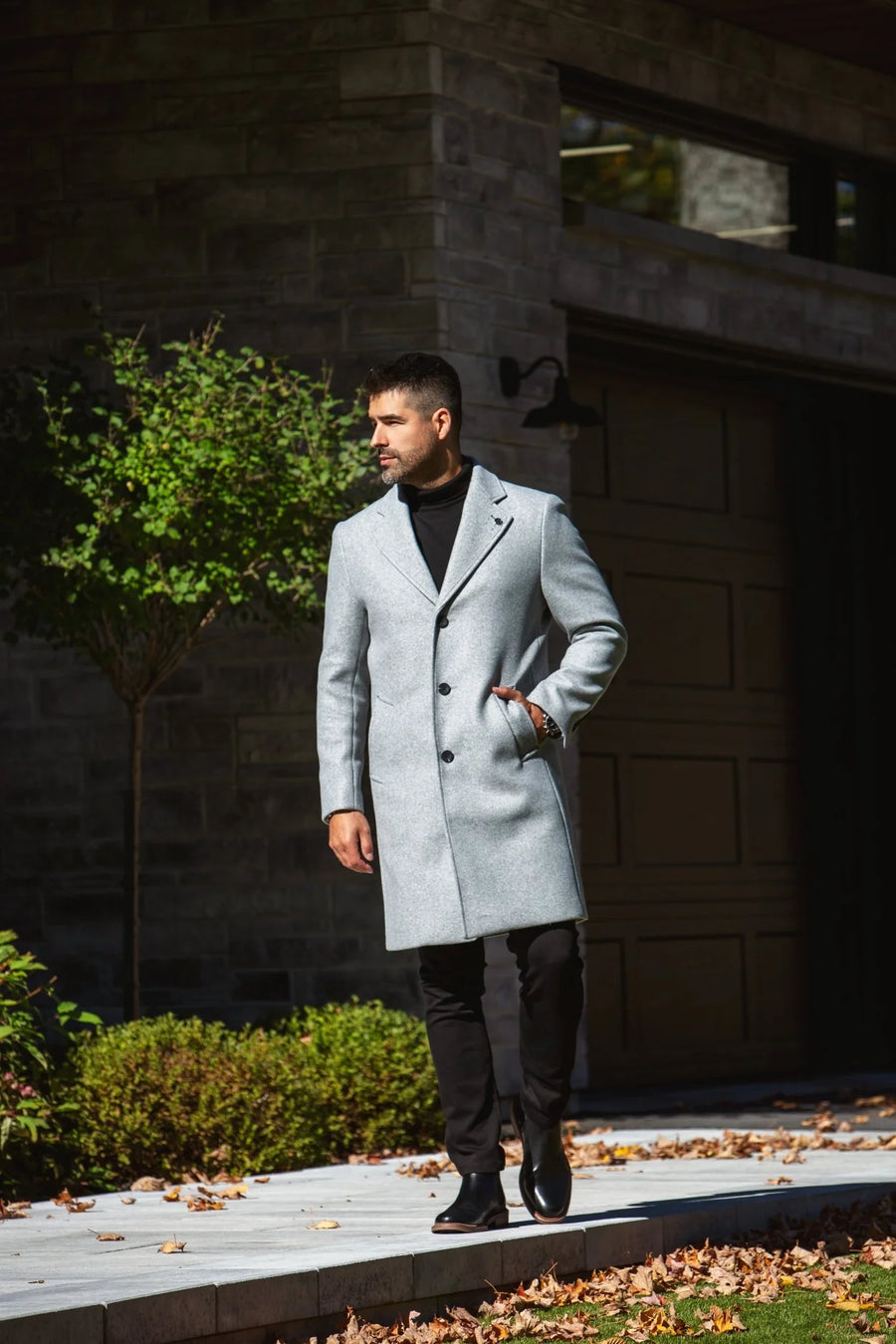 Klamath Dress Coat Grey