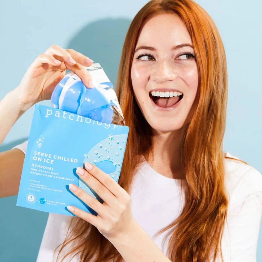 Serve Chilled™ Firming Hydrogel Face Sheet Mask