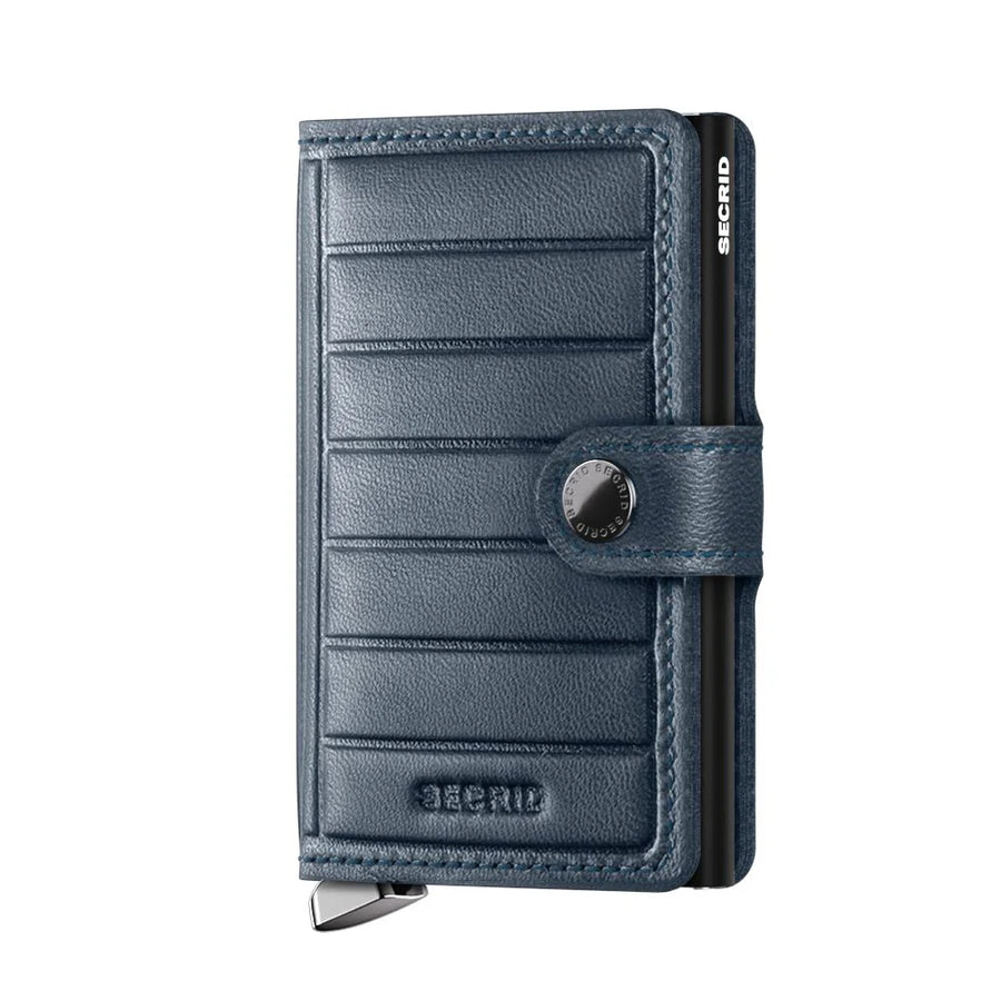 Premium Miniwallet Embossed Lines Teal