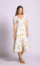 Sorrento Lemon Print Dress