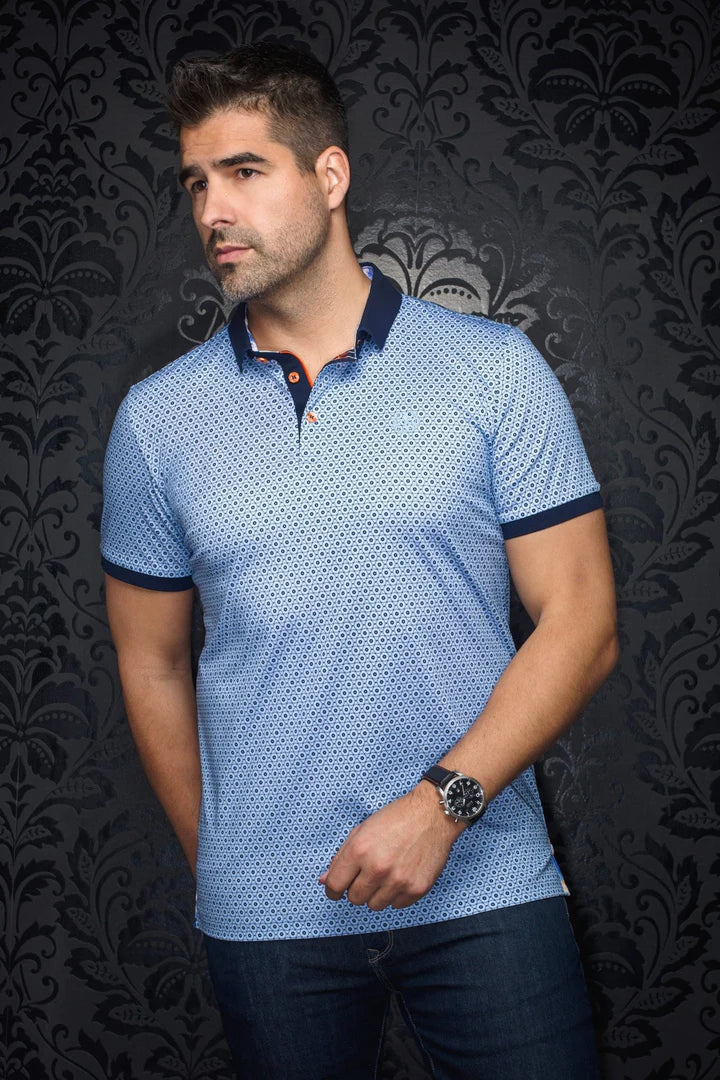 Asher Polo Light Blue
