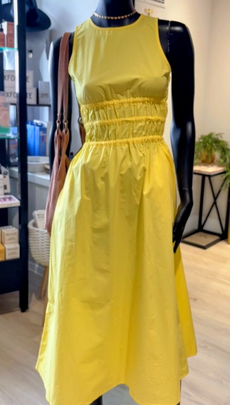Turchi Dress Yellow